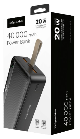 KRUGER&MATZ POWERBANK 40000 mAh KM-0908