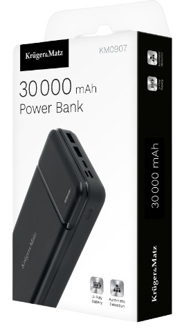 KRUGER&MATZ POWERBANK 30000 mAh KM-0907