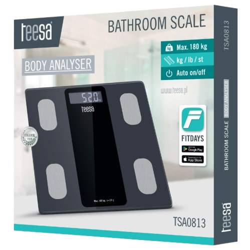 TEESA WAGA ŁAZIENKOWA TSA-0813 z analizą