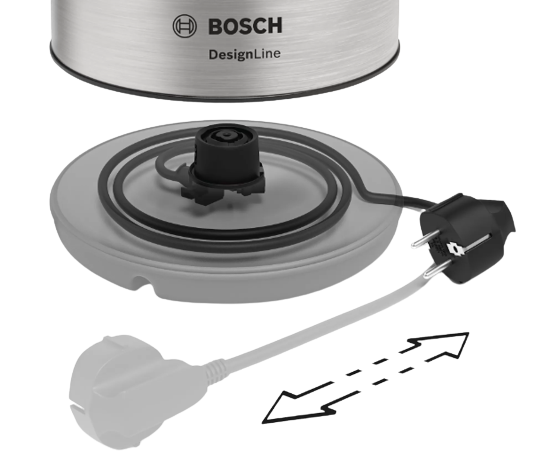 BOSCH CZAJNIK TWK-3P420 INOX