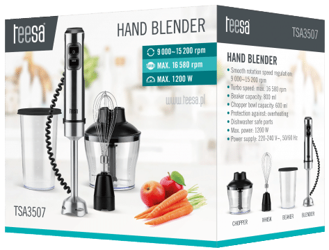 TEESA BLENDER TSA-3507 1200W rozdrabn trzepak kube