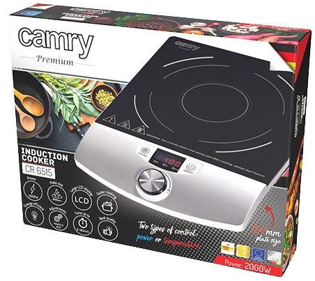 CAMRY KUCHENKA INDUKCYJNA 1-POLOWA CR-6515