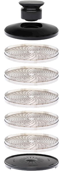 ELDOM SUSZARKA DO GRZYBÓW SG-510 400W 5 sit, regul