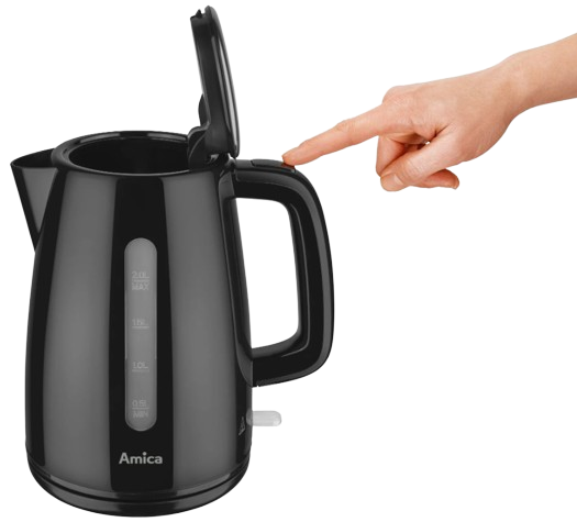 AMICA CZAJNIK KF-1022 2L 2200W czarny