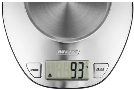 MPM WAGA KUCHENNA MWK-05M miska INOX