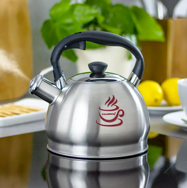KLAUSBERG CZAJNIK KB-7044 1,8L INOX wskaźnik temp