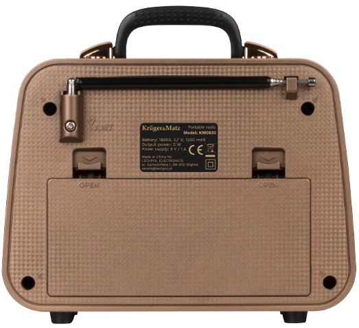 KRUGER&MATZ RADIO PRZENOŚNE KM-0833