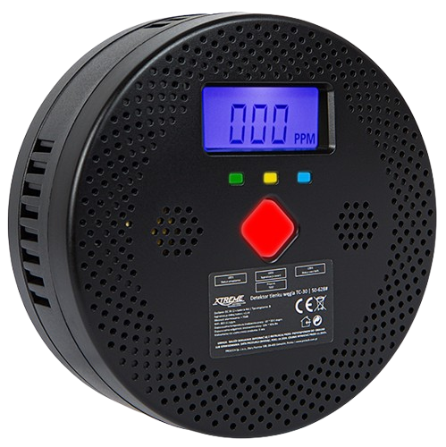 DETEKTOR CZUJNIK CZADU TC-30 WiFi 2xAA 50-628