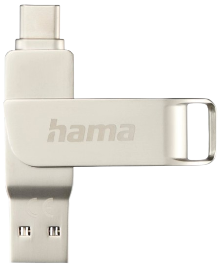 HAMA PENDRIVE 64GB USB 3.2 / USB-C 70MB/s metal