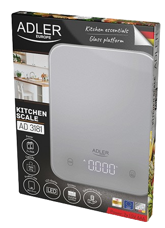 ADLER WAGA KUCHENNA AD-3181 szara