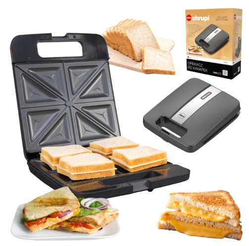 ELDOM OPIEKACZ ST-150 1400W 4 kanapki