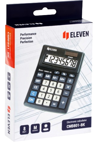 ELEVEN KALKULATOR CMB-801-BK