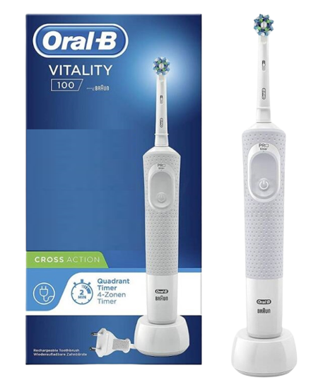 BRAUN ORAL-B D-100 SZCZOTECZKA CROSSACTION TIMER