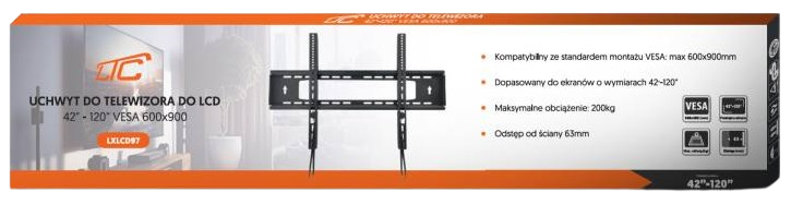LTC UCHWYT LCD 42-120" LXLCD-97 