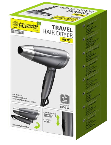 MAESTRO SUSZARKA MR-207 1400W składana