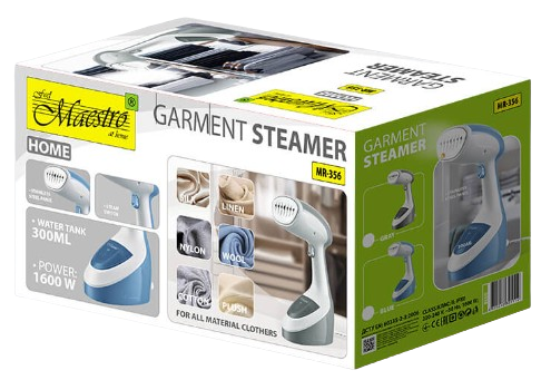 MAESTRO PAROWNICA DO UBRAŃ MR-356 1600W szara