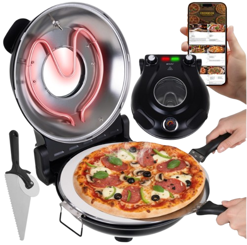 RUHHY PIEC DO PIZZY 26050 1200W 420℃ kamień, regulacja
