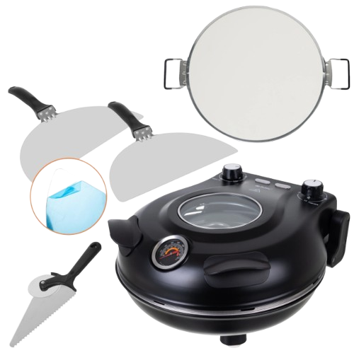 RUHHY PIEC DO PIZZY 26050 1200W 420℃ kamień, regulacja