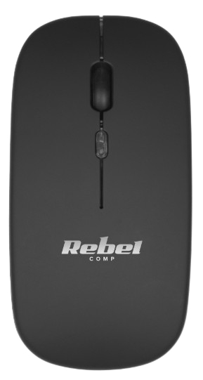 REBEL MYSZ BEZPRZEWODOWA KOM-1022B czarna