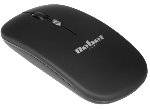 REBEL MYSZ BEZPRZEWODOWA KOM-1022B czarna
