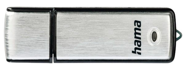 HAMA PENDRIVE 128GB USB 2.0 / 15MB/s srebrny