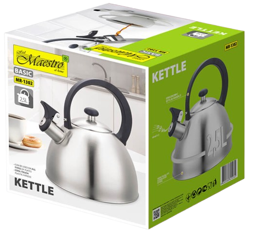 MAESTRO CZAJNIK MR-1302 2,5L INOX