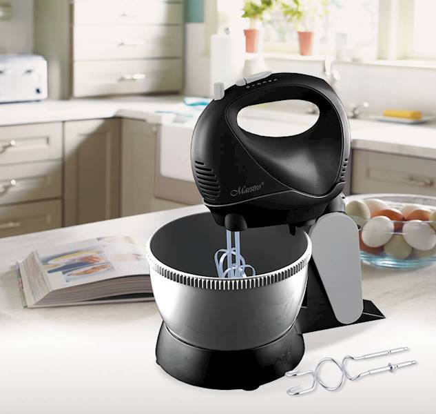 MAESTRO MIKSER Z MISĄ MR-550 600W, 4L, czarny