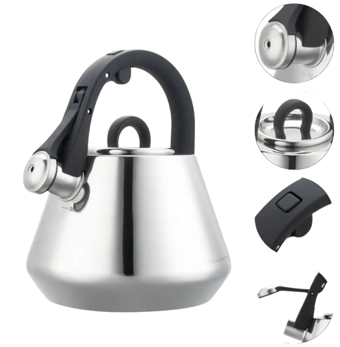 KLAUSBERG CZAJNIK KB-7947 2,5L srebrny