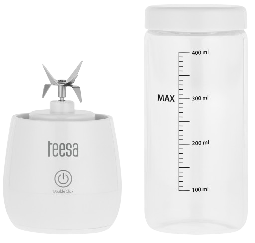 TEESA BLENDER PERSONALNY TSA-3543 akumulator szkło