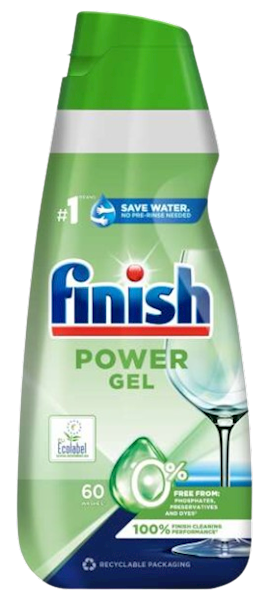 FINISH POWER ŻEL 900ml=60 cykli