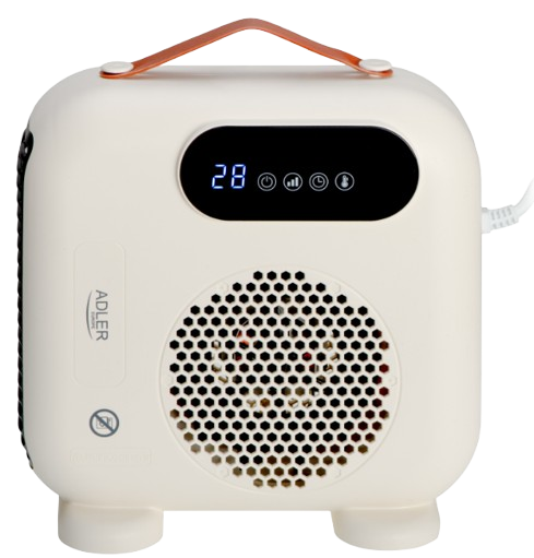 ADLER TERMOWENTYLATOR AD-7756 LED beżowy