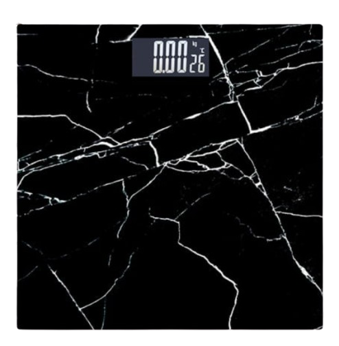 MAESTRO WAGA ŁAZIENKOWA MR-1826 marmur, czarna