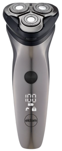 ELDOM GOLARKA G-54 3-głowicowa trymer LED aku-sieć