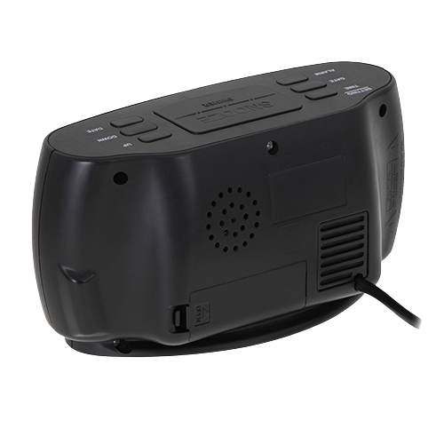 ADLER BUDZIK AD-1186 LED, temp. wilgotność, czarny