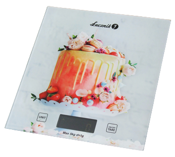 ŁUCZNIK WAGA KUCHENNA PT-852 5kg, tort