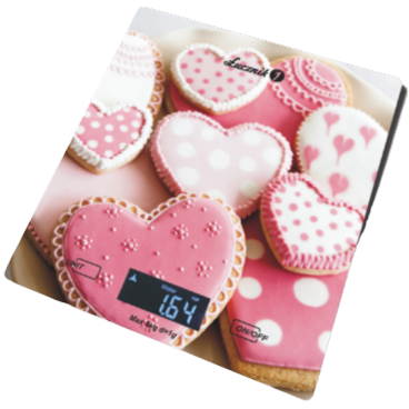 ŁUCZNIK WAGA KUCHENNA PT-852 5kg, ciasteczka