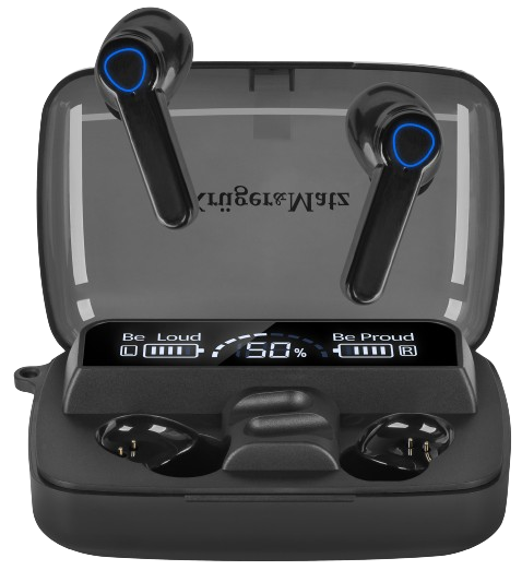 KRUGER&MATZ SŁUCHAWKI BEZPRZ. KMPM-19 + POWERBANK