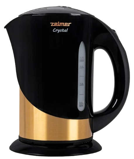 ZELMER CZAJNIK ZCK-7630G 1,7L 2200W czarno-złoty