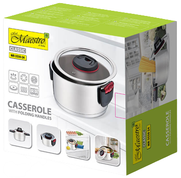 MAESTRO GARNEK MR-3530-24 5,5L składane uchwyty