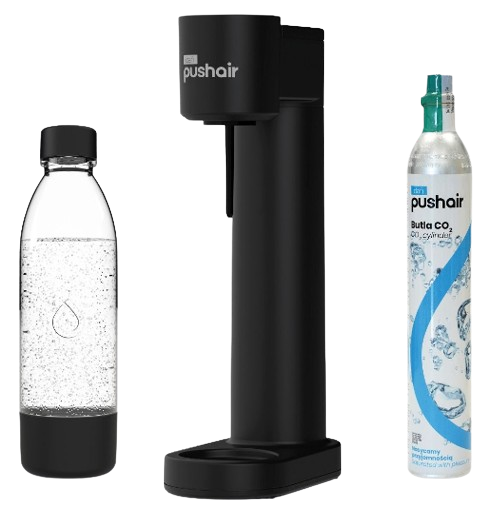 DAFI PUSHAIR SATURATOR NABÓJ CO2 butelka 0,7 czarn