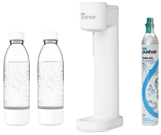 DAFI PUSHAIR SATURATOR NABÓJ CO2 2 butelki 0,7 bia