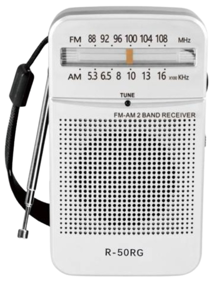 SUNLIGHT RADIO KIESZONKOWE Z AKUMULATOREM R-50RG