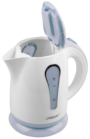 MAESTRO CZAJNIK MR-028 1L 1000W biało-niebieski