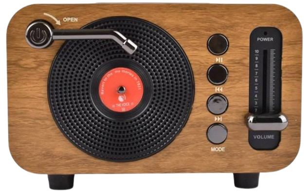 CMIK RADIO PRZENOŚNE RETRO MK-267BT B/M