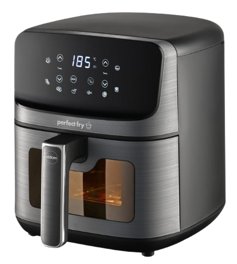 ELDOM FRYTOWNICA FR-45 1500W 4,2L okno, beztłuszczowa