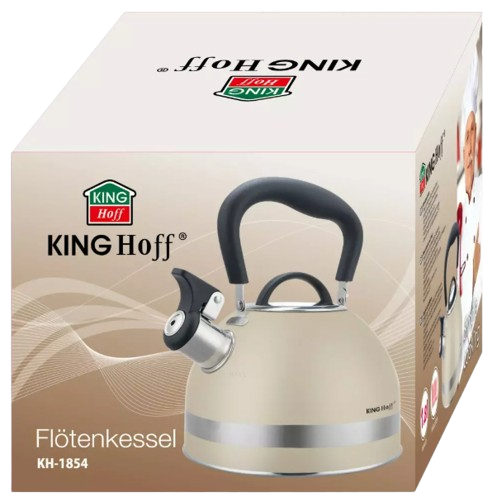 KINGHOFF CZAJNIK KH-1854 1,8L beżowy