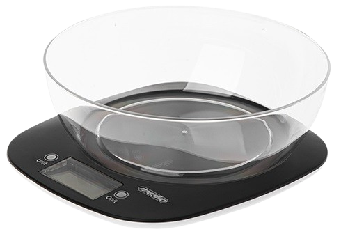 MESKO WAGA KUCHENNA MS-3179B miska, czarna