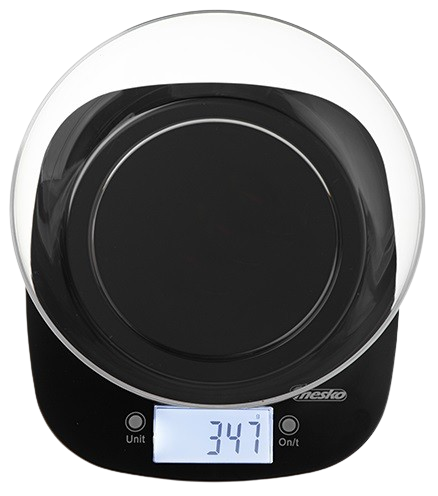 MESKO WAGA KUCHENNA MS-3179B miska, czarna