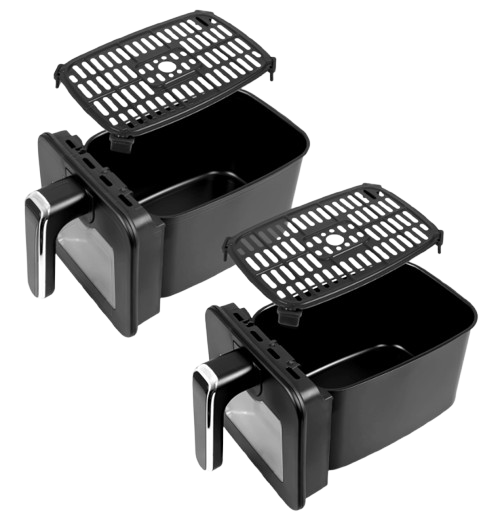 ELDOM FRYTOWNICA FR-210 2200W 2x4L okna beztłuszcz