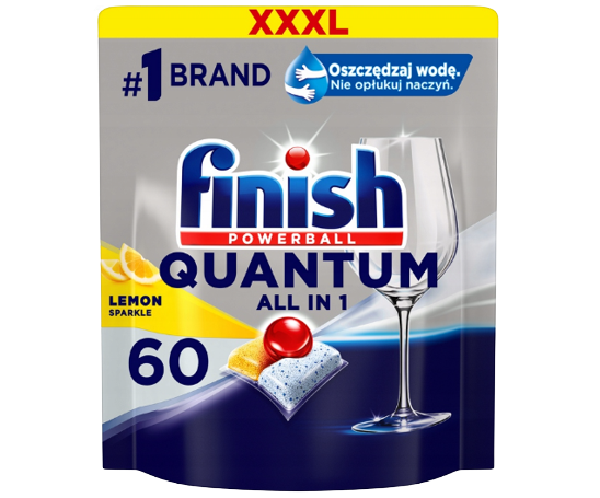 FINISH KAPSUŁKI QUANTUM ALL IN 1 60 szt LEMON